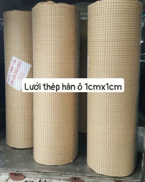 Lưới thép hàn 1cmx1cm 