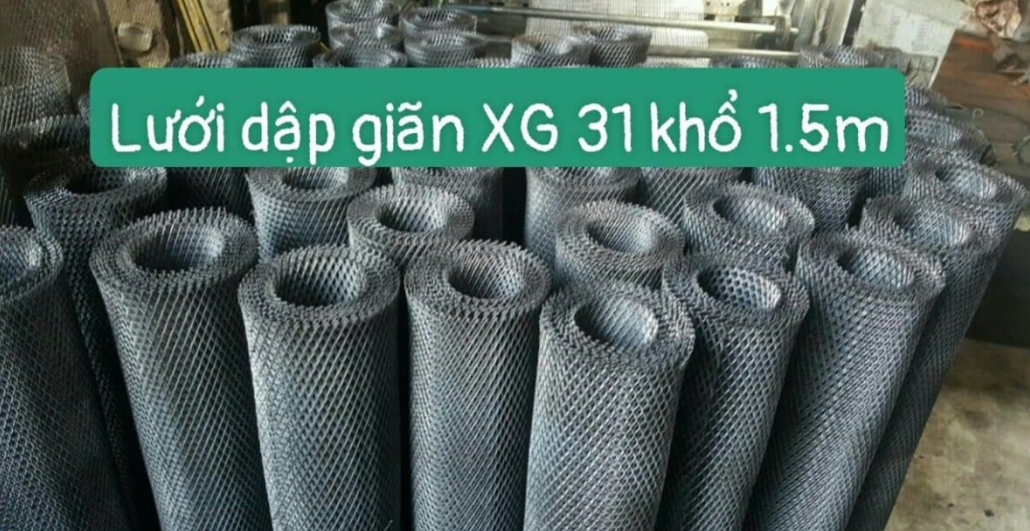 Lưới dập giãn XG 31 khổ 1,5m