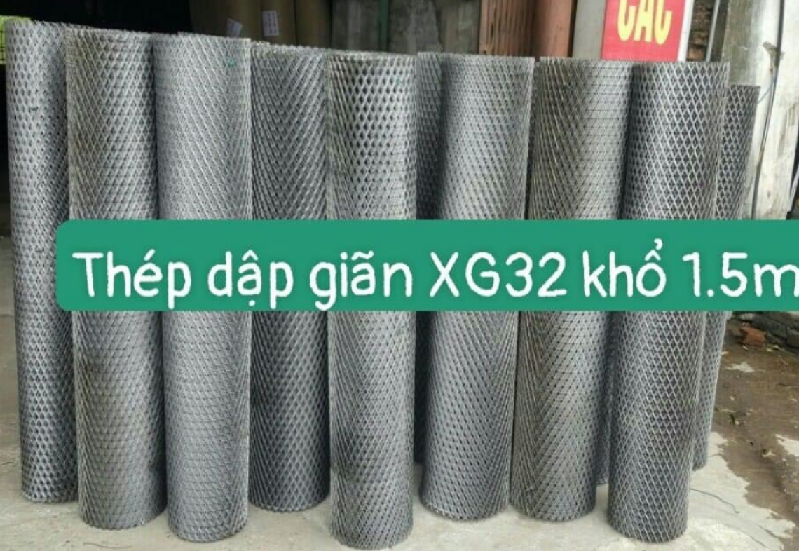 Lưới dập giãn XG 32 khổ 1,5m