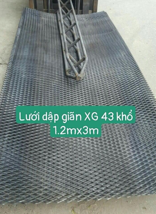 Lưới dập giãn XG 43 Khổ 1mx2m